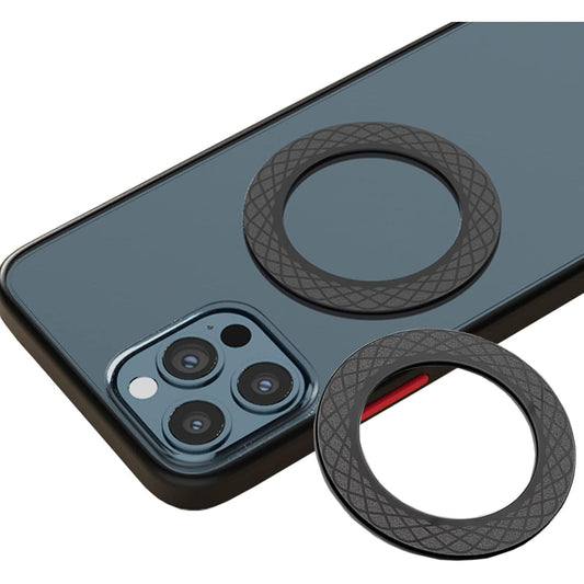 Universal Magnetic Ring, Magnetic Adapter Ring, Magnet Sticker for Magsafe Accessories & Wireless Charging for iPhone 16 15 14 13 12, For Samsung S24 S23/S22 Ultra and Phone Case