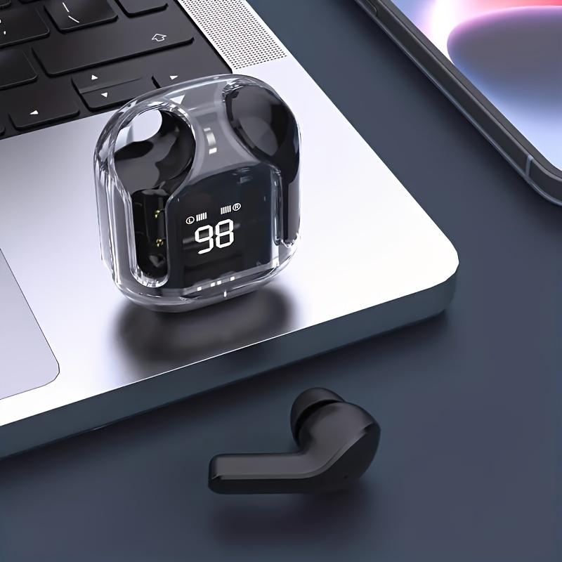 TWS True Wireless Gaming Earphones ENC Noise Reduction, Stylish Macaroon Colors, LED Power Display, In-Ear Comfort, Touch Control, Long Battery Life