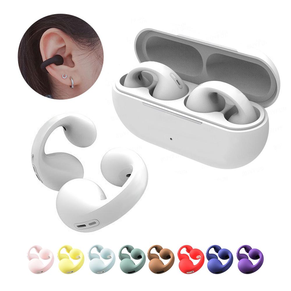 Air Conduction Bluetooth 5.3 Earphones Sports Earbuds Led Display Wireless Headphones Ear Hanging Headsets with Microphone