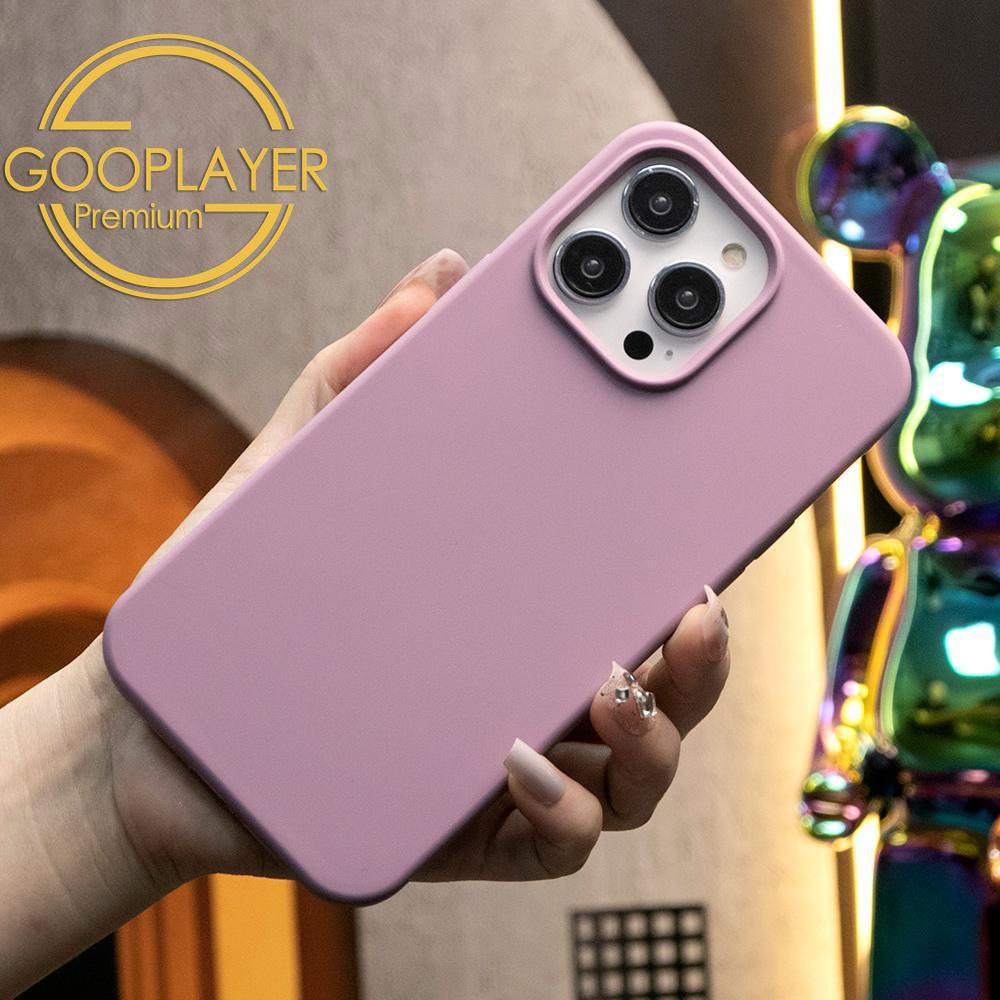 For iPhone 16 15 14 Pro Max Phone Case, Liquid Silicone Luxury Anti-Fingerprint Shockproof Hard Full Cover