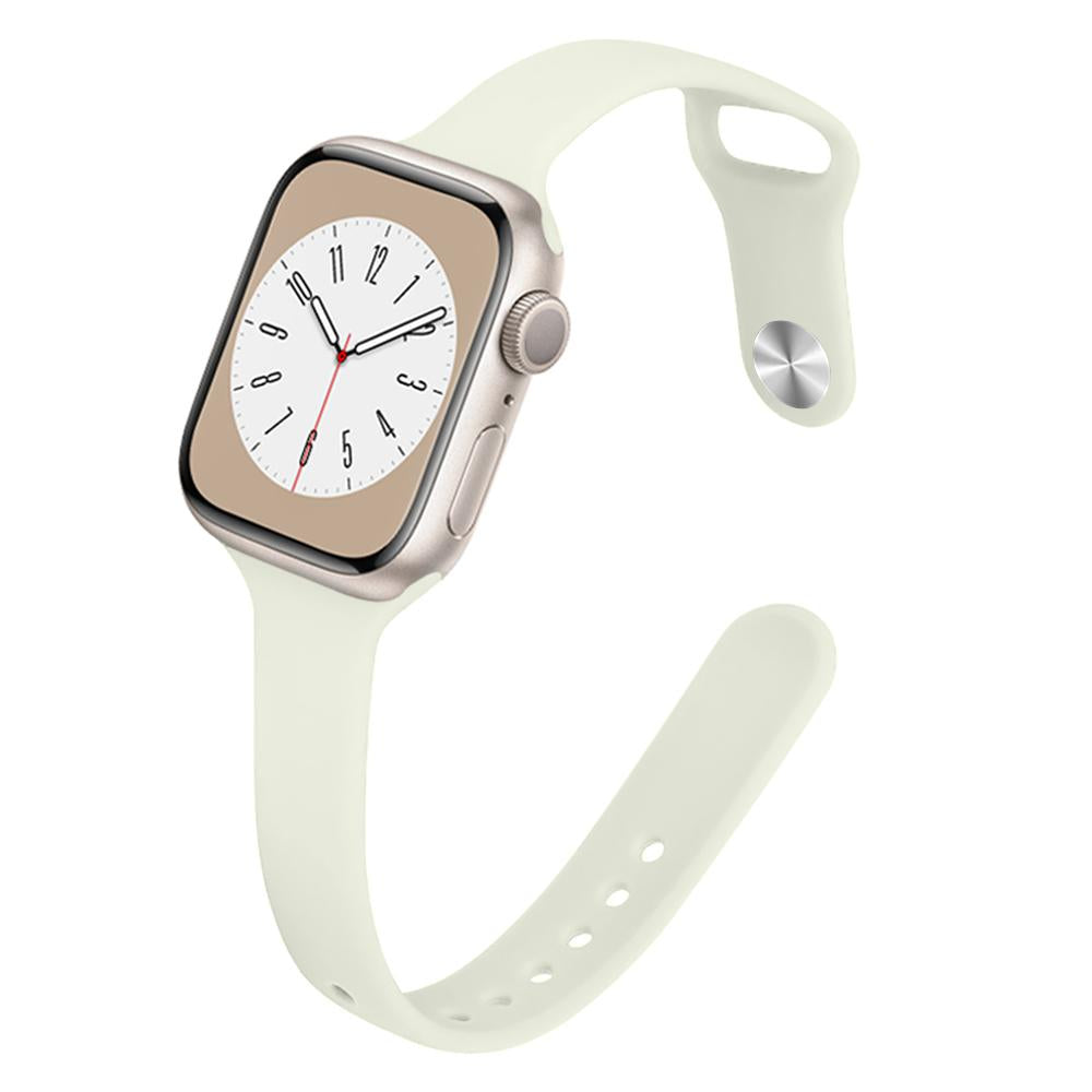 Silicone Sport Strap For Apple Watch Band 44mm 40mm 45mm 49mm 41mm 38mm bracelet iwatch series 9 7 6 5 4 se 8 ultra 2