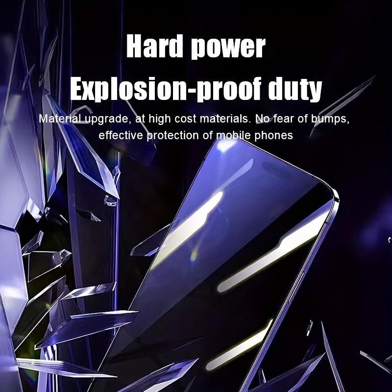 One-Click Film Applicator Anti Blue-Ray Screen Protector Automatic Dust Removal Eye Protection Anti Blue Light Glass Tempered Film for iPhone 16 15 14 13 12 11 Pro Max XSMax XR X XS