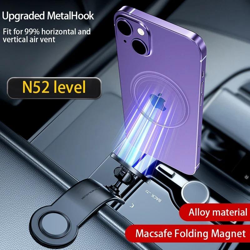 360° Rotation Dashboard Magnetic Phone Holder Universal Car GPS Stand For iPhone 16 15 14 13 12 Pro Max For Samsung S25 S24 S23 Mount Phone Accessories