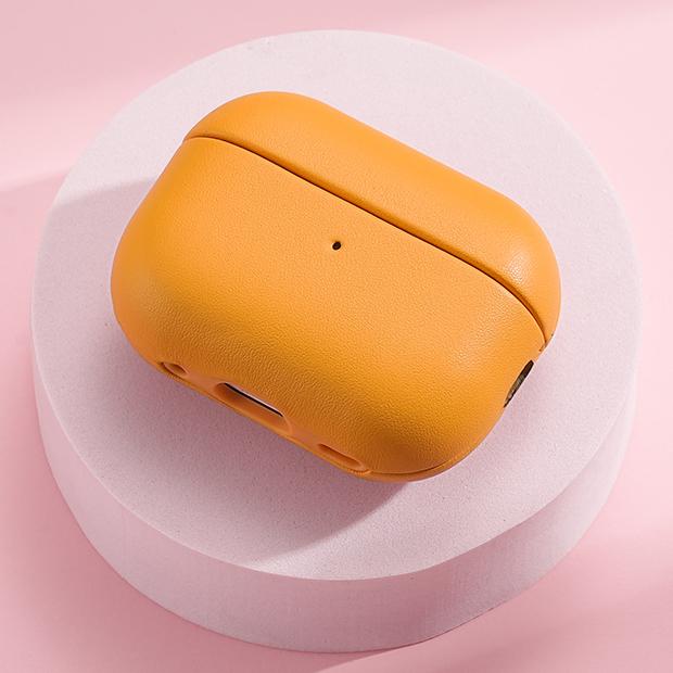 Leather Earphone Case For iPhone AirPods Pro 2 AirPods 3 Protective Cover