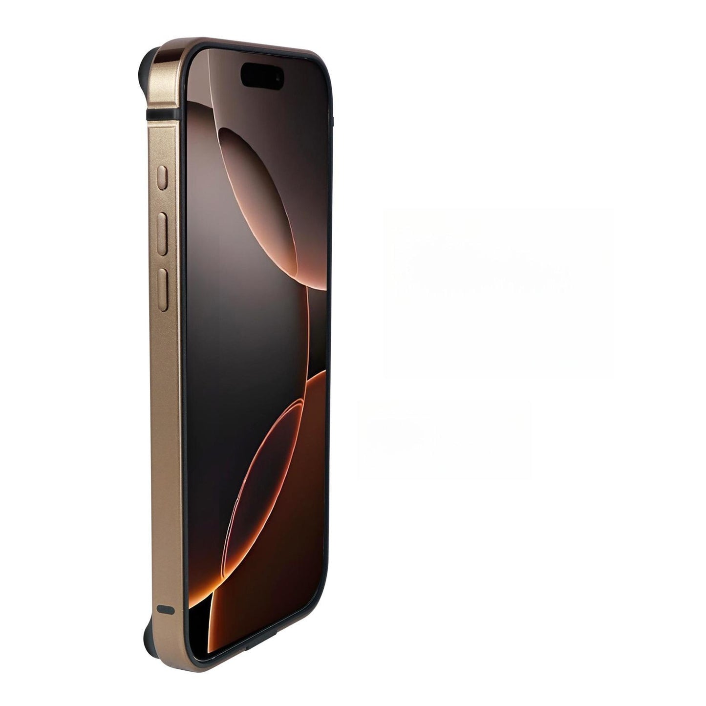 Ultra-Thin Full Metal Border TPU Anti-collision Angle Phone Case For iPhone 16ProMax 15 14 13 12 11 XR X/XS XSMax Hand Feel Friendly Hard Full Cover