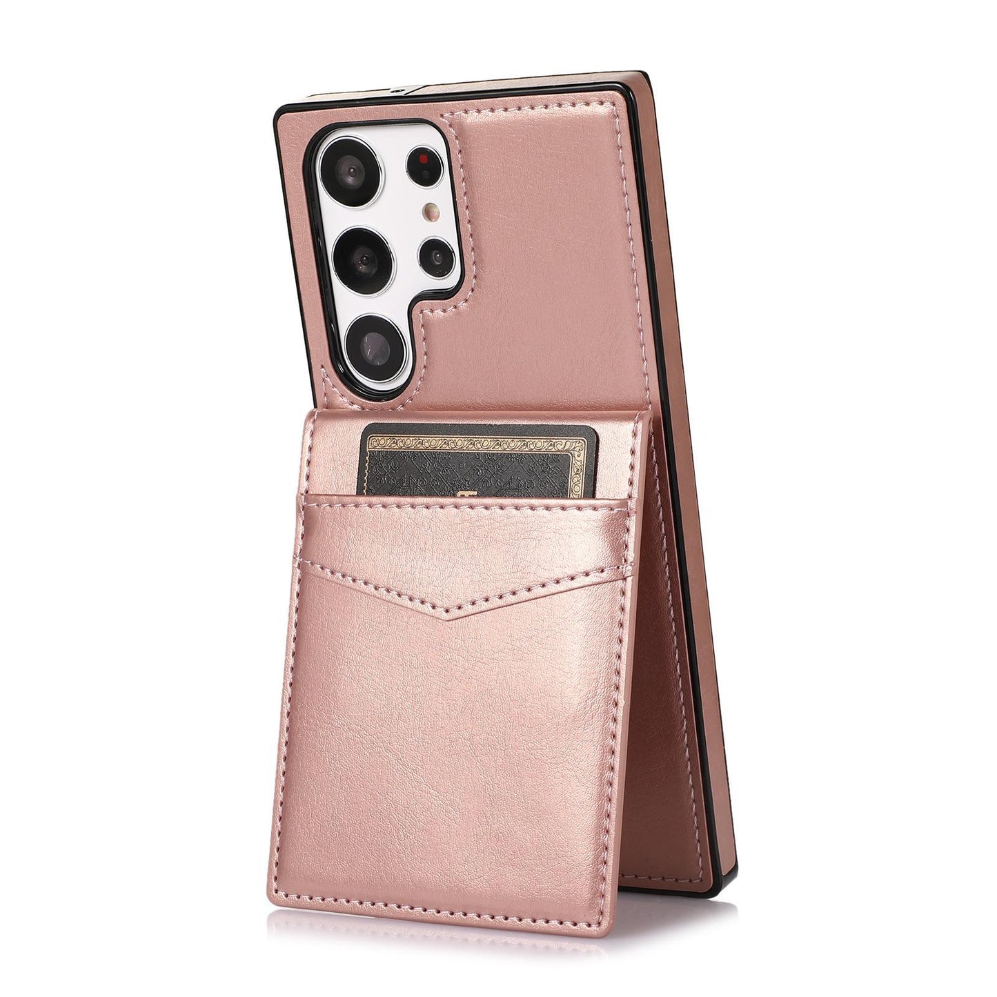Flip Leather Card Holder Wallet Case For Samsung Galaxy A12 A13 A15 A33 A52 A53 A14 A54 A72 A73 4G 5G Note 20 Ultra Stand Cover