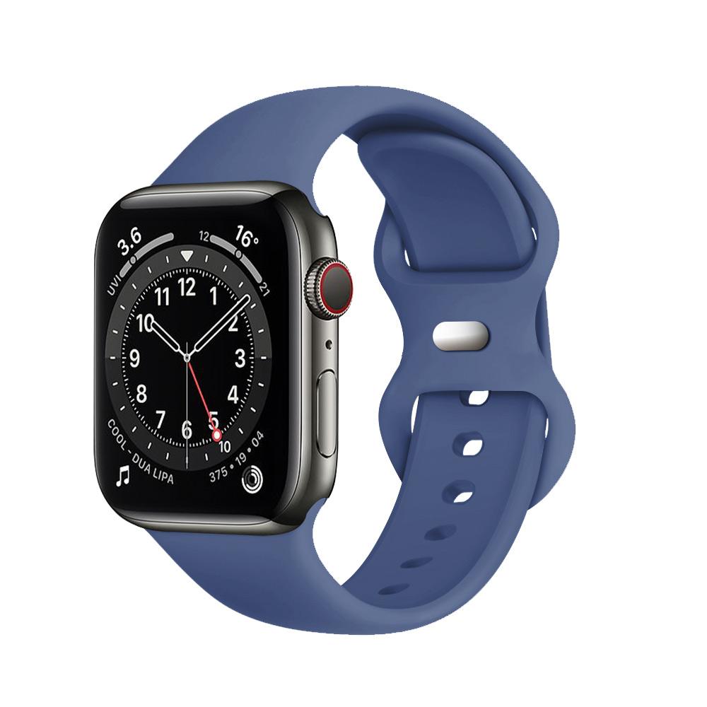 Silicone Strap for Apple Watch Band Ultra 49mm 45/44/42mm Watchbands 41/40mm iwatch Rubber Sport Bracelet on iWatch Series 76543