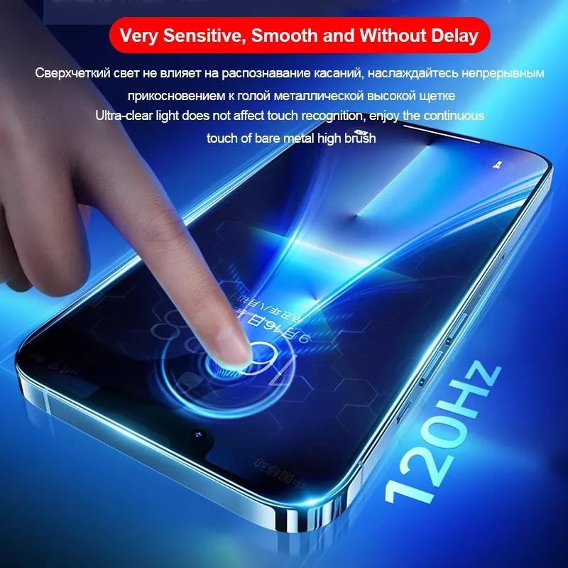 2pcs Install Tool Accessories Tempered Glass For iPhone 16 15 14 13 12 11 Pro Max XS XR X Screen Protector film