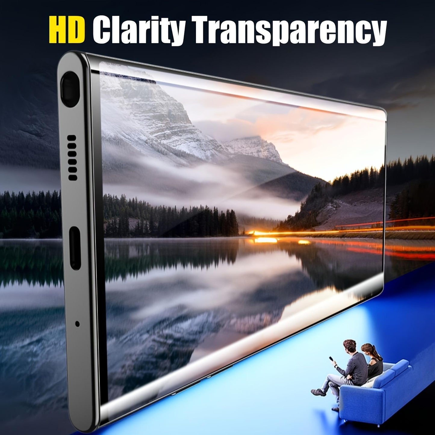 3pcs Full Cover Soft Hydrogel Film For Samsung S25 S24 S23 S22 S21 Note20 A16 A15 A25 A35 A55 A06 Screen Protector For A55 A54 A35 A34 A25 A24 A15 A14 Protective Film (Not Tempered Glass)