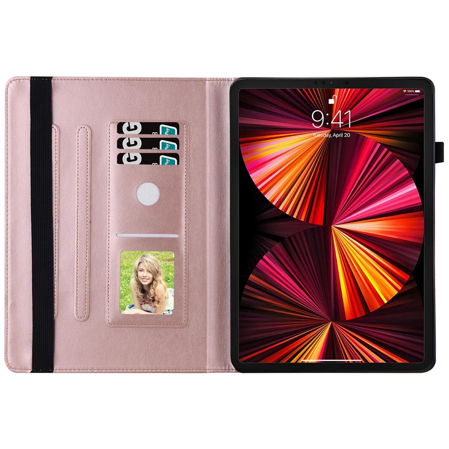Case for Ipad Case Pro 13 11 2024 12.9 9 10 10th 9 9th Generation Air 5 4 3 2 1 Mini 6 Butterfly Soft TPU Tablet Cover
