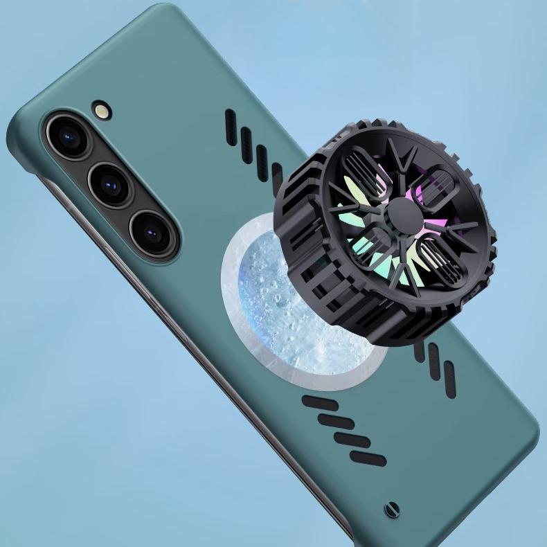 For Samsung S25Ultra S25 S24 S23 S22 S21 Plus Ultra Phone Case, Matte Cooling Magnetic PC Frameless Ultra Slim, Full Camera Cover Protection Hard Cover