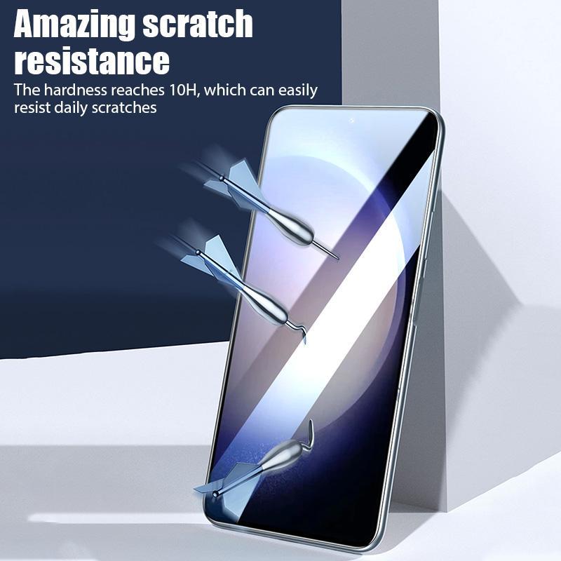 2PCS Tempered Glass For Samsung S25 S24 S23 S22 S21 Note20 Ultra A14 A15 A24 A25 A34 A35 A52 A53 A54 A55 Screen Protector