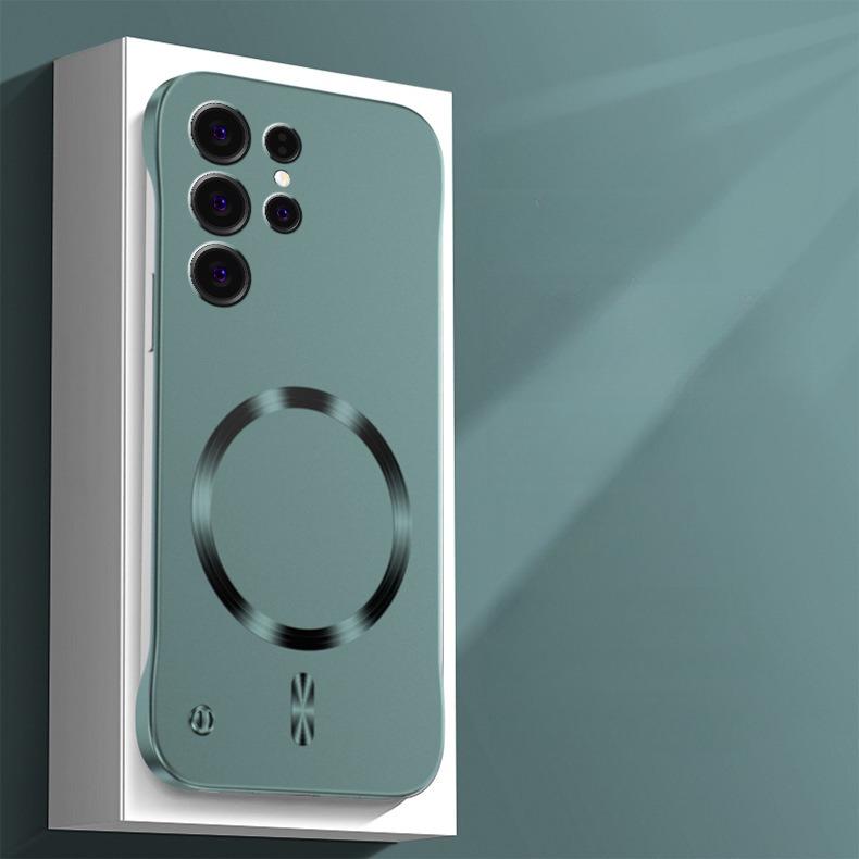 For iPhone 16ProMax 16 15 14 13 12 11 Plus Pro Max X/XS XR XSMax Phone Case, Matte Metallic Paint Magnetic PC Frameless Ultra Slim, Full Camera Cover Protection Hard Cover