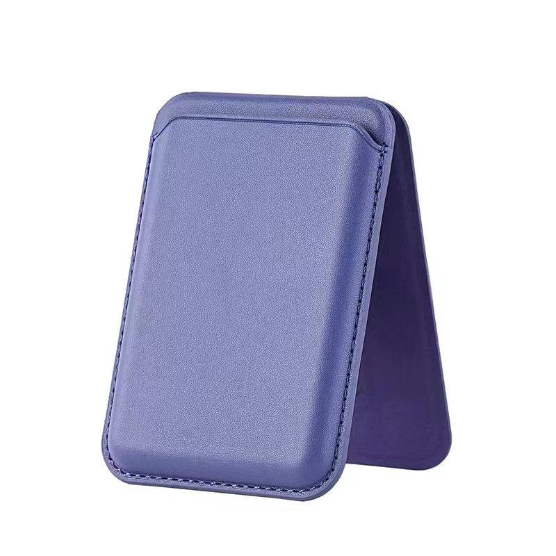 Magnetic Folding Wallet Card Holder Kickstand Leather Case for Magsafe iPhone 16 15 14 13 Pro Max 12 Mini Plus Magnetic Stand Cover