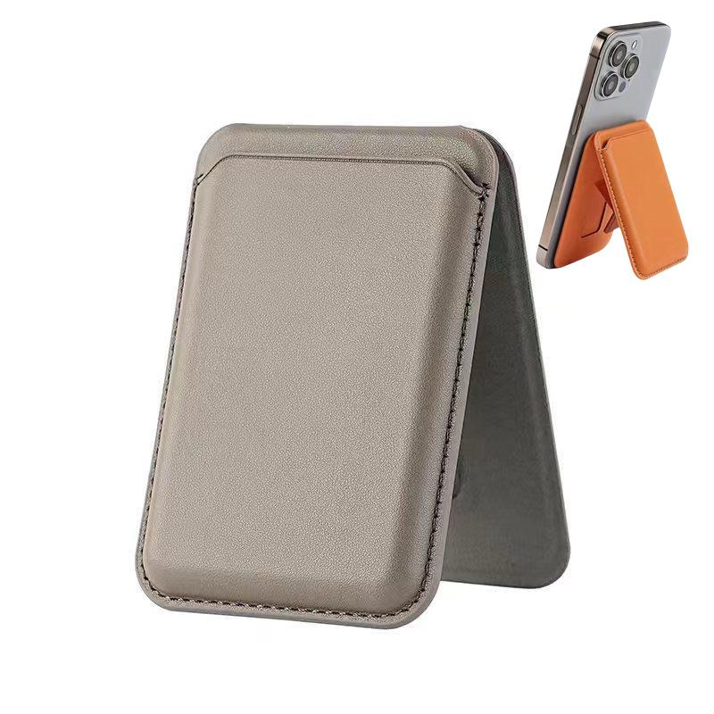 Magnetic Folding Wallet Card Holder Kickstand Leather Case for Magsafe iPhone 16 15 14 13 Pro Max 12 Mini Plus Magnetic Stand Cover