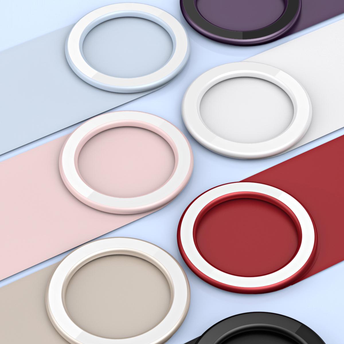 Magnetic Suction Ring Holder For iPhone 16 15 14 13 12 For Magnetic Phone Case Magnet Wall Mobile Phone Holder Magnetic Car Phone Stand for Magsafe Case iPad Tablet