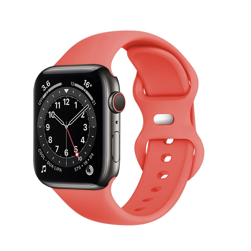 Silicone Strap for Apple Watch Band Ultra 49mm 45/44/42mm Watchbands 41/40mm iwatch Rubber Sport Bracelet on iWatch Series 76543