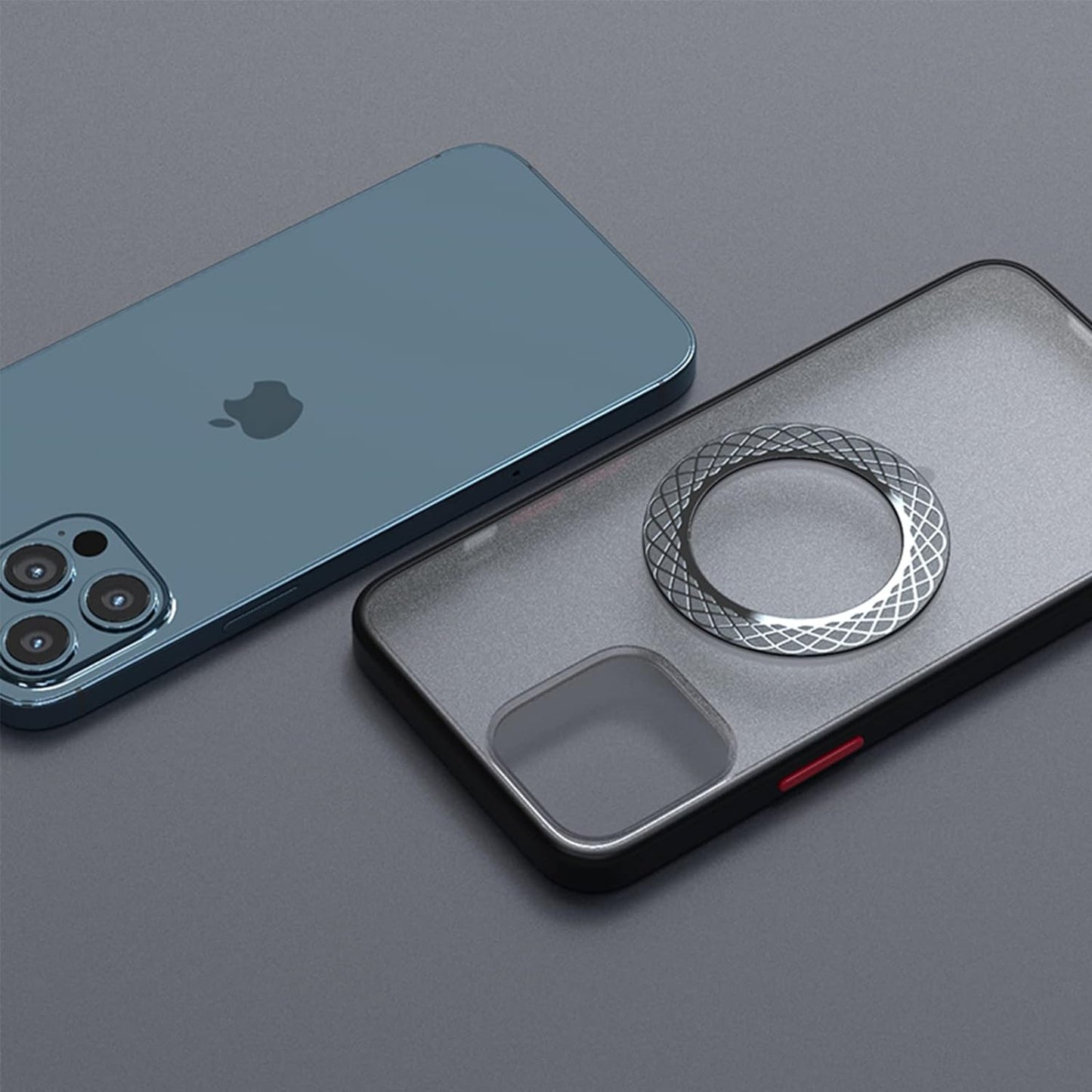 Universal Magnetic Ring, Magnetic Adapter Ring, Magnet Sticker for Magsafe Accessories & Wireless Charging for iPhone 16 15 14 13 12, For Samsung S24 S23/S22 Ultra and Phone Case