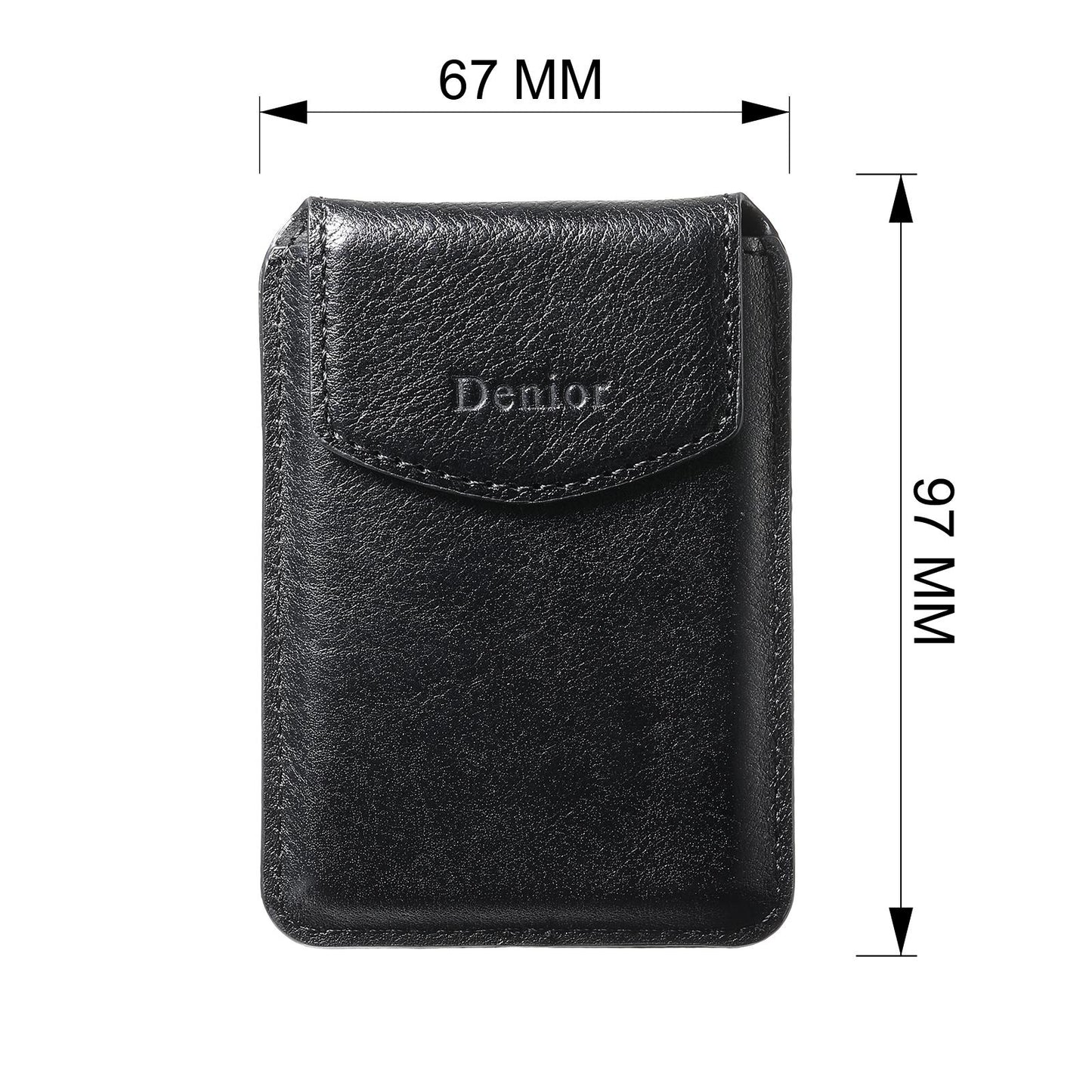 V14 Magnetic Card Pocket for iPhone 16 15 14 13 12 11 Pro Max XS X Case Genuine Leather Wallet Bag ID Holder Stand for Samsung S24 S23 Ultra