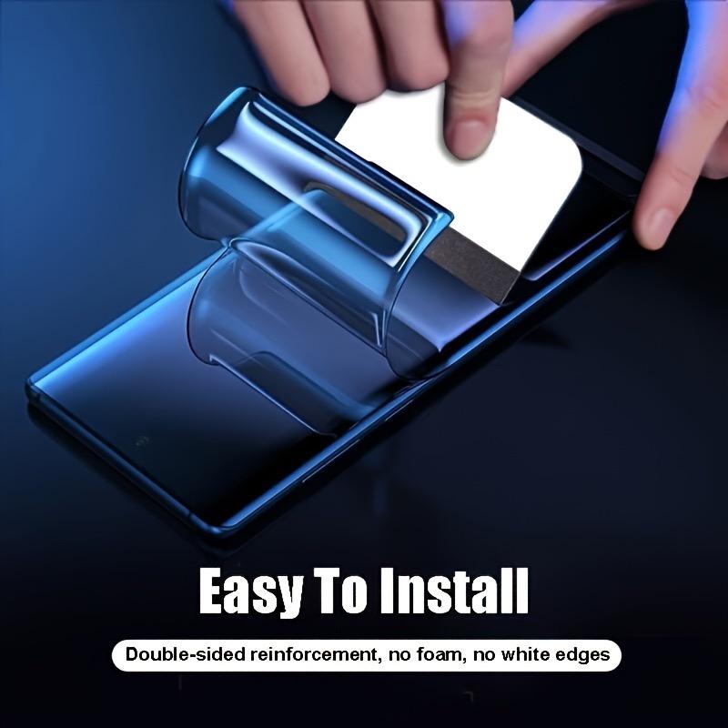 3pcs Full Cover Soft Hydrogel Film For Samsung S25 S24 S23 S22 S21 Note20 A16 A15 A25 A35 A55 A06 Screen Protector For A55 A54 A35 A34 A25 A24 A15 A14 Protective Film (Not Tempered Glass)