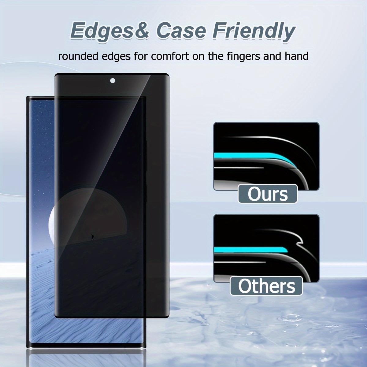 For Samsung Galaxy S24 S23 S22 Ultra Note20 A15 A25 A35 A55 Full Coverage Privacy Screen Protector - 3D Tempered Glass, 9H Hardness, Bubble-Free, Anti-Scratch, Anti-Fingerprint, Easy Installation Phone Accessories