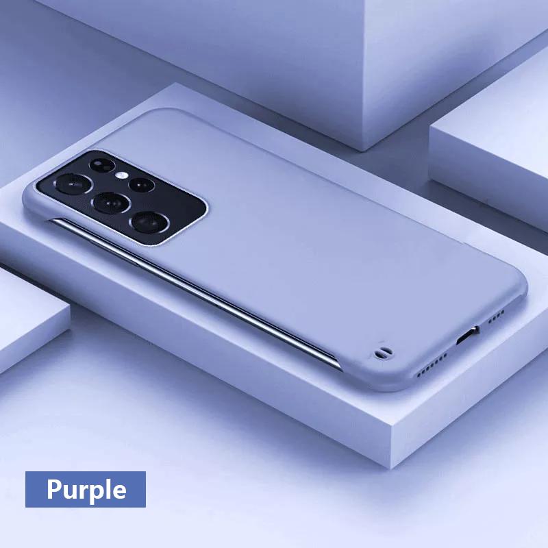 For Samsung S24Ultra S24 S21 S22 S23 Ultra Note20 Phone Case Ultra Thin Matte frameless Cover Hard Case