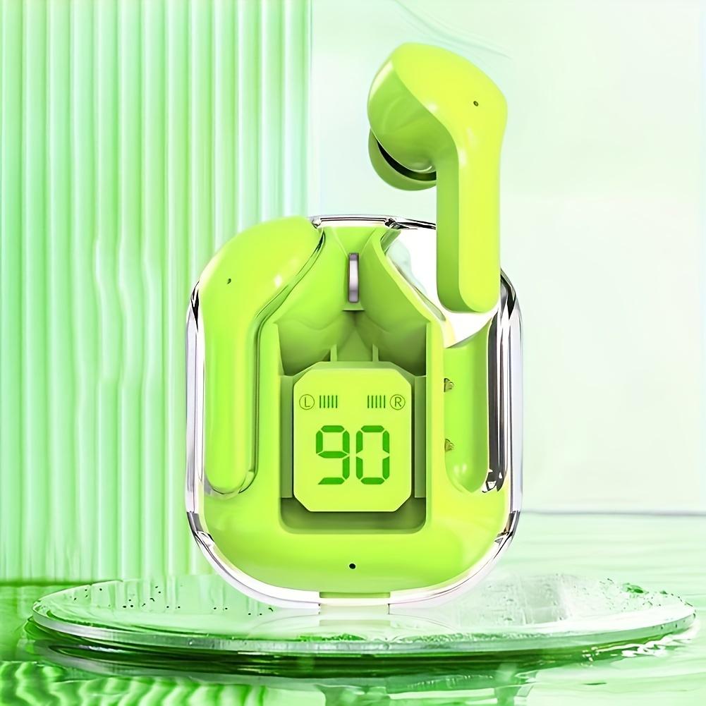 TWS True Wireless Gaming Earphones ENC Noise Reduction, Stylish Macaroon Colors, LED Power Display, In-Ear Comfort, Touch Control, Long Battery Life