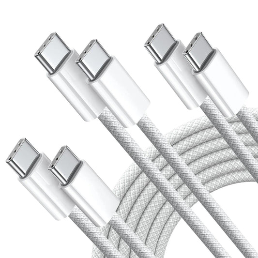 2024 New USB C Cable For iPhone 16 15 Pro Max iPad PD 60W Turbo charging Cord Type C Fast Charger For Samsung S24 S23 S22