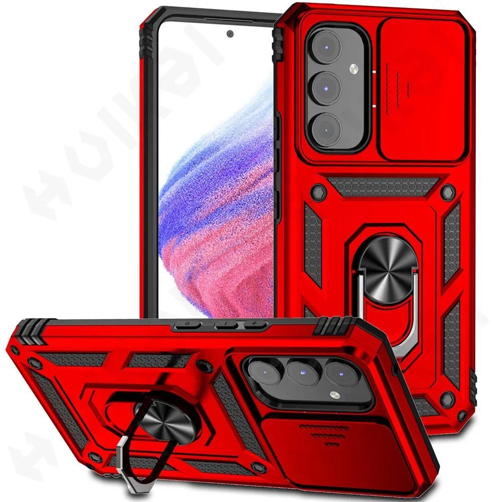 Heavy Duty Protection Magnetic Kickstand Case For Samsung Galaxy A54 A34  A14 S23 S22 S21 Ultra Plus FE Kickstand with Camera Protection Rugged Military-Grade Drop Cover