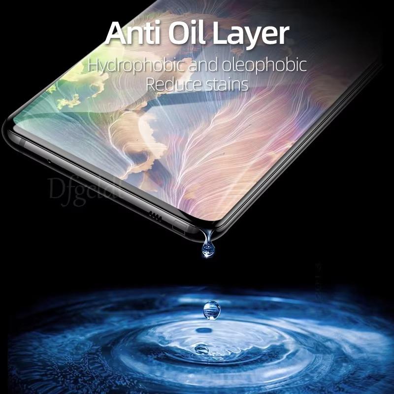 1pc/2pcs HD/Matte Full Coverage Fingerprint Unlock Anti-Broken Ceramic Soft Film For Samsung S25 S24 S23 S22 S21 S20 S10 S9 S8 Note20 10 Screen Protector with Free Installation Tool