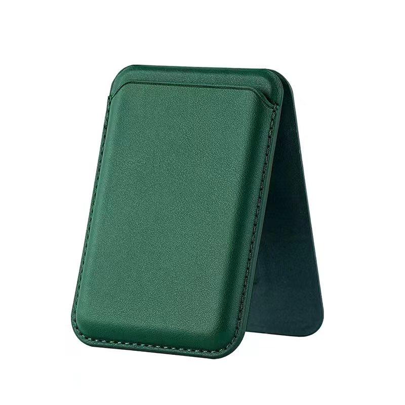 Magnetic Folding Wallet Card Holder Kickstand Leather Case for Magsafe iPhone 16 15 14 13 Pro Max 12 Mini Plus Magnetic Stand Cover