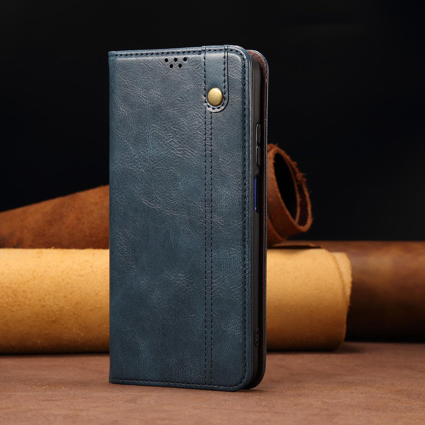 Luxury Retro Leather Flip Cover For Samsung S24 S23 Ultra S22 Plus S21 FE Case Wallet Card Stand Magnetic Book Cover Phone Case