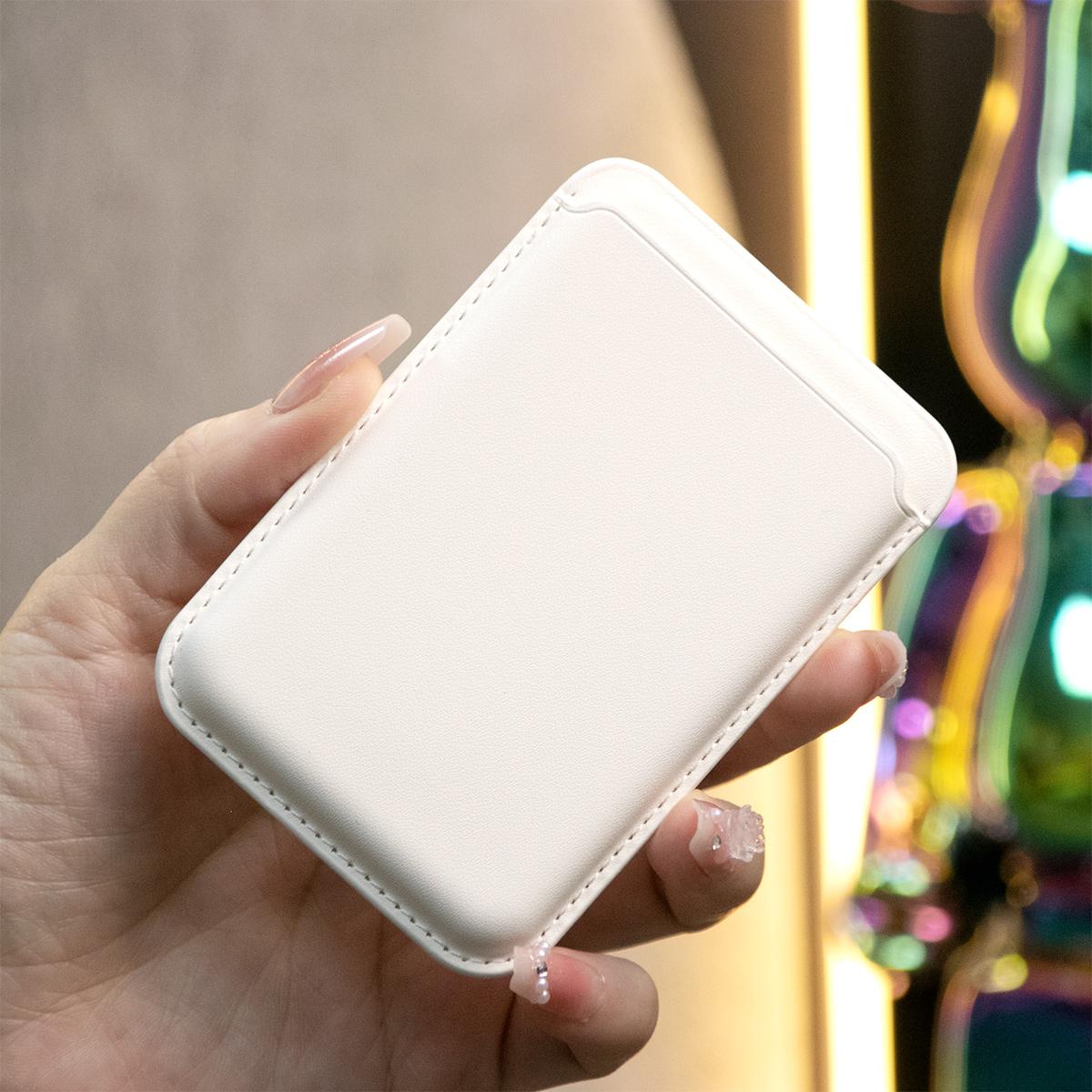 For Magsafe Magnetic Leather Slot Card Holder Wallet Case For iPhone 16 15 14 Pro Max 13 12 For Samsung S24 S23 Ultra Accessories