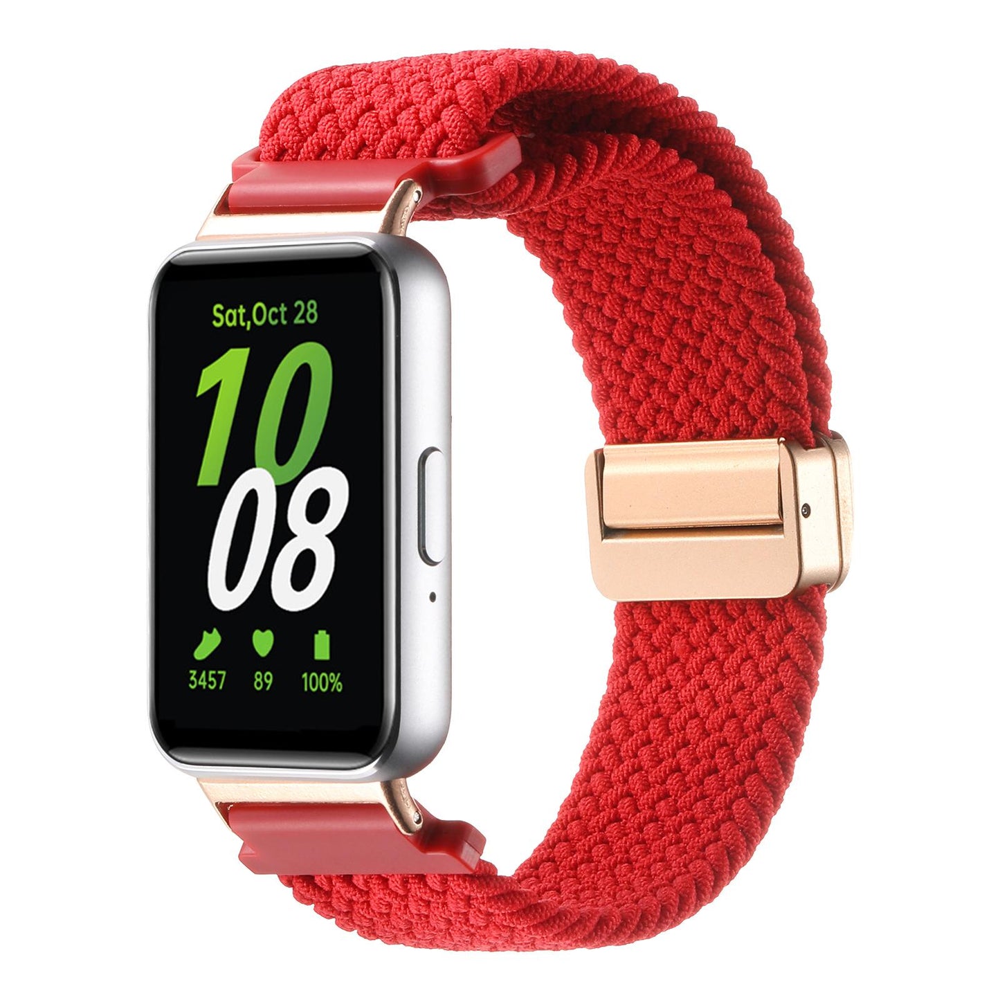 Nylon Braided Solo Loop For For Samsung Galaxy Fit 3 Watch Bracelet Replacement Sport Watchband For Samsung Galaxy Fit 3 Band Accessories