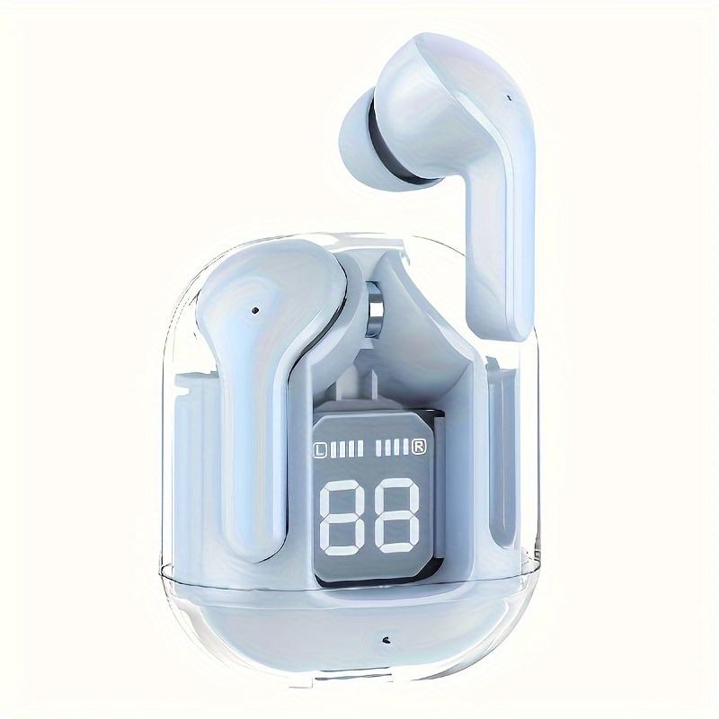 TWS True Wireless Gaming Earphones ENC Noise Reduction, Stylish Macaroon Colors, LED Power Display, In-Ear Comfort, Touch Control, Long Battery Life