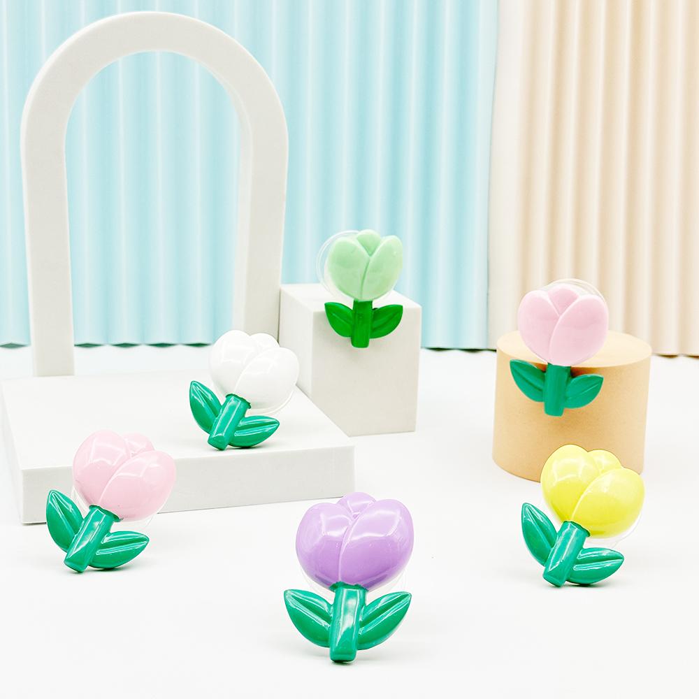 Phone Case Tulip Square Flower Stands