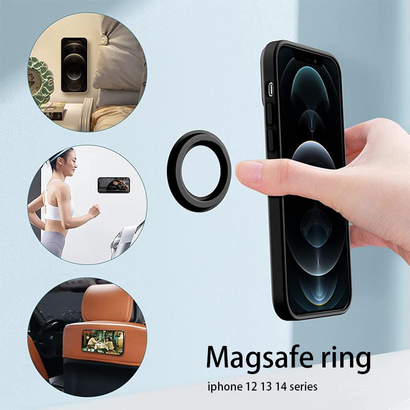 Magnetic Ring Holder For iPhone 16 15 14 13 12  Magnet Wall Mobile Phone Holder Magnetic Car Phone Stand for Magsafe case iPad Tablet