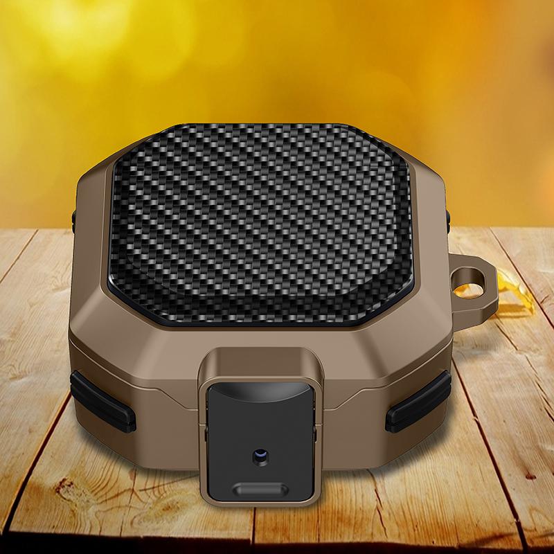 Carbon Fiber Switch Lock Case For Samsung Galaxy Buds 2 Shockproof Full Cover Earphone Cover For Samsung Buds Live/Pro/2 Pro/FE