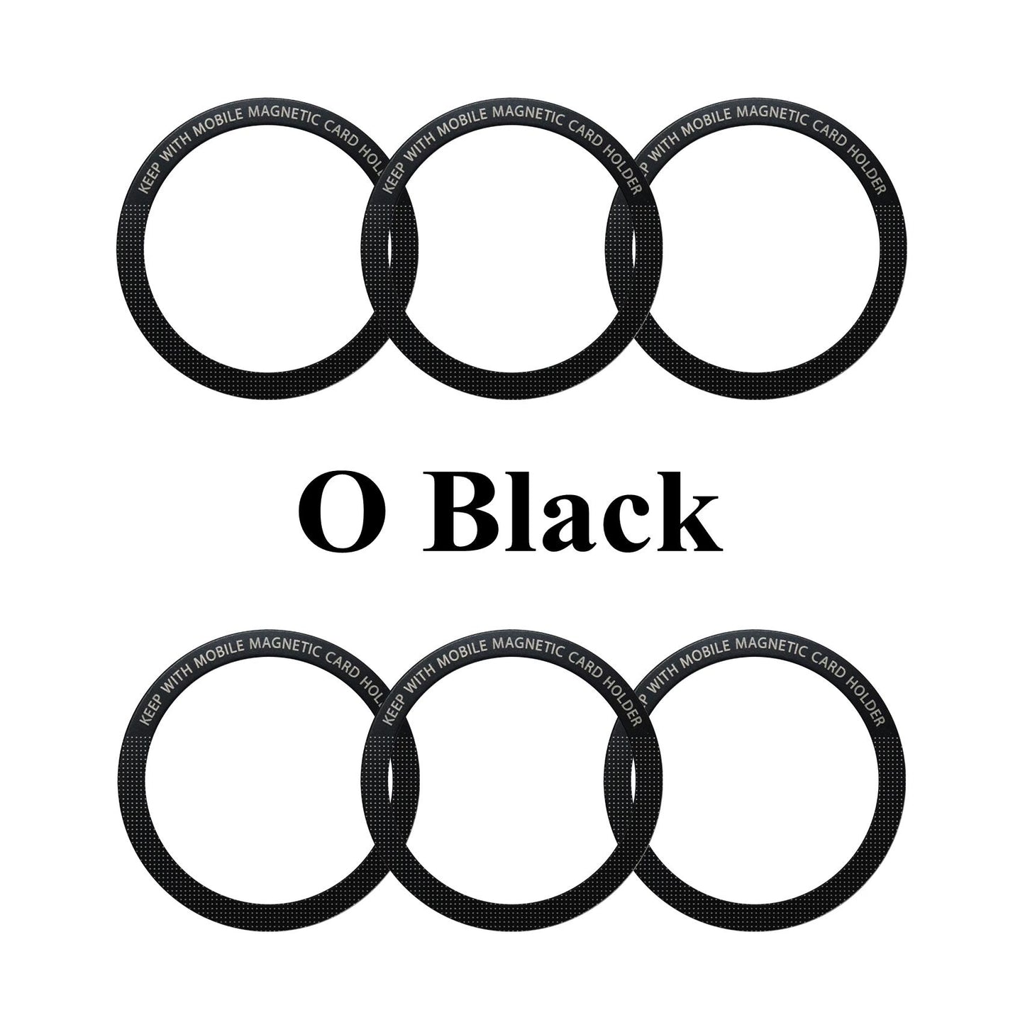 6Pcs Ring For Magsafe Magnetic Wireless Charger For iPhone 16 15 Pro Max 14 13 12 Universal Metal Sticker Magnet Car Holder Plate
