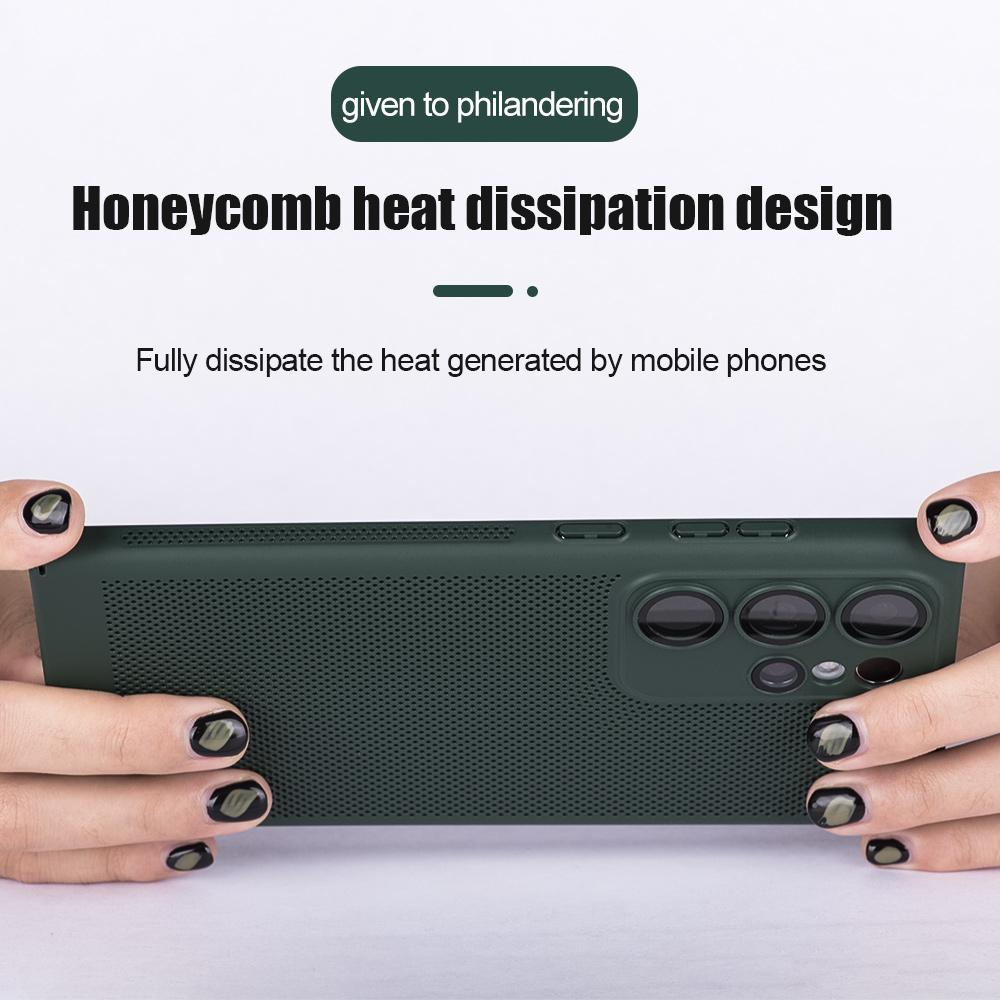 Cooling Phone Case For Samsung Galaxy S24Ultra S24 S23 S22 S21 Plus Ultra Note20Ultra Heat Dissipation Cover
