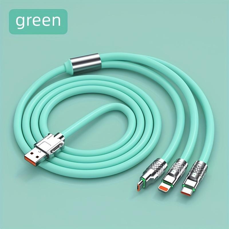 120W Super-Fast USB-C Charging Cable - Lighting Quick for IPhone & More - Durable, Universal, Full-Speed Performance