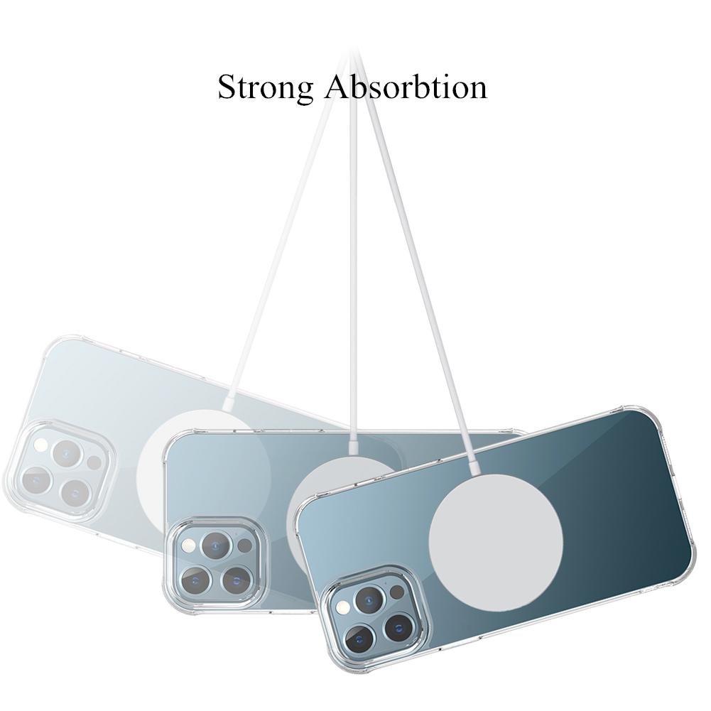6Pcs Ring For Magsafe Magnetic Wireless Charger For iPhone 16 15 Pro Max 14 13 12 Universal Metal Sticker Magnet Car Holder Plate