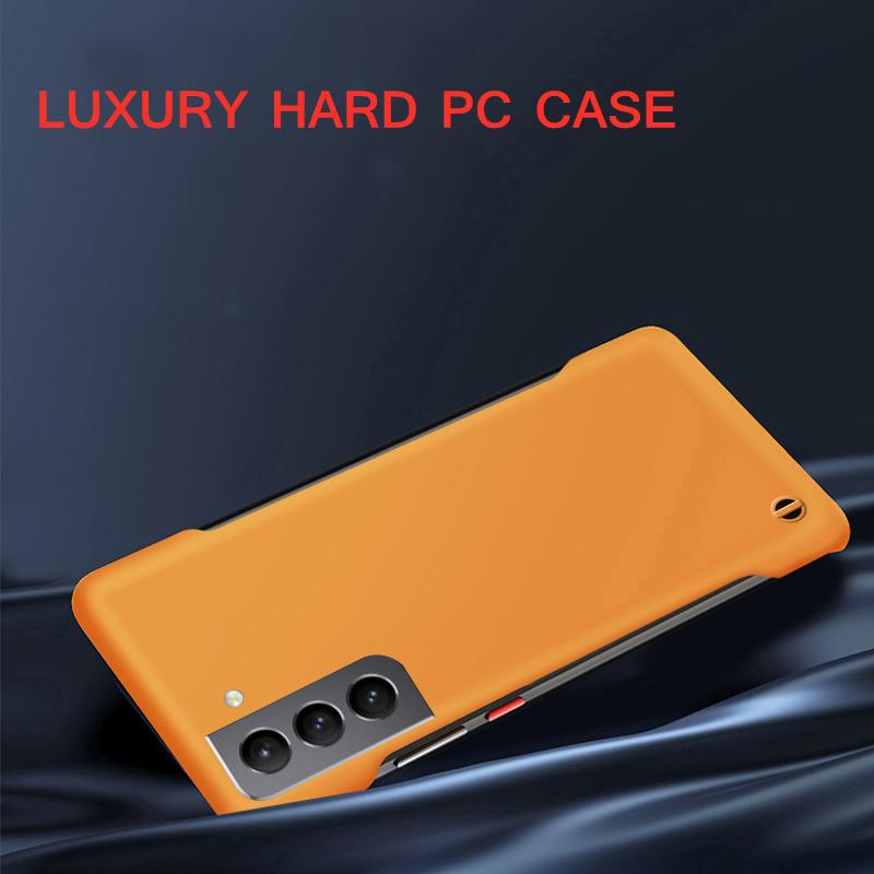 For Samsung S24Ultra S24 S21 S22 S23 Ultra Note20 Phone Case Ultra Thin Matte frameless Cover Hard Case