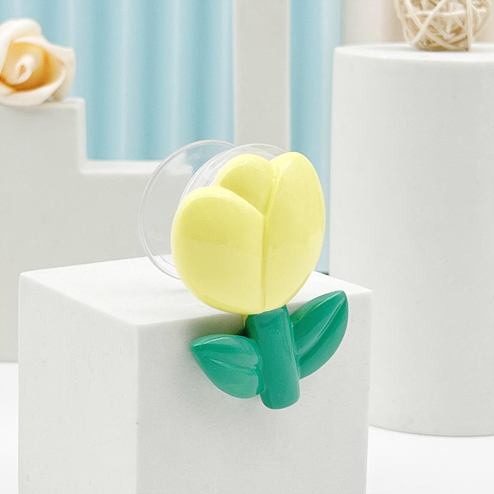 Phone Case Tulip Square Flower Stands