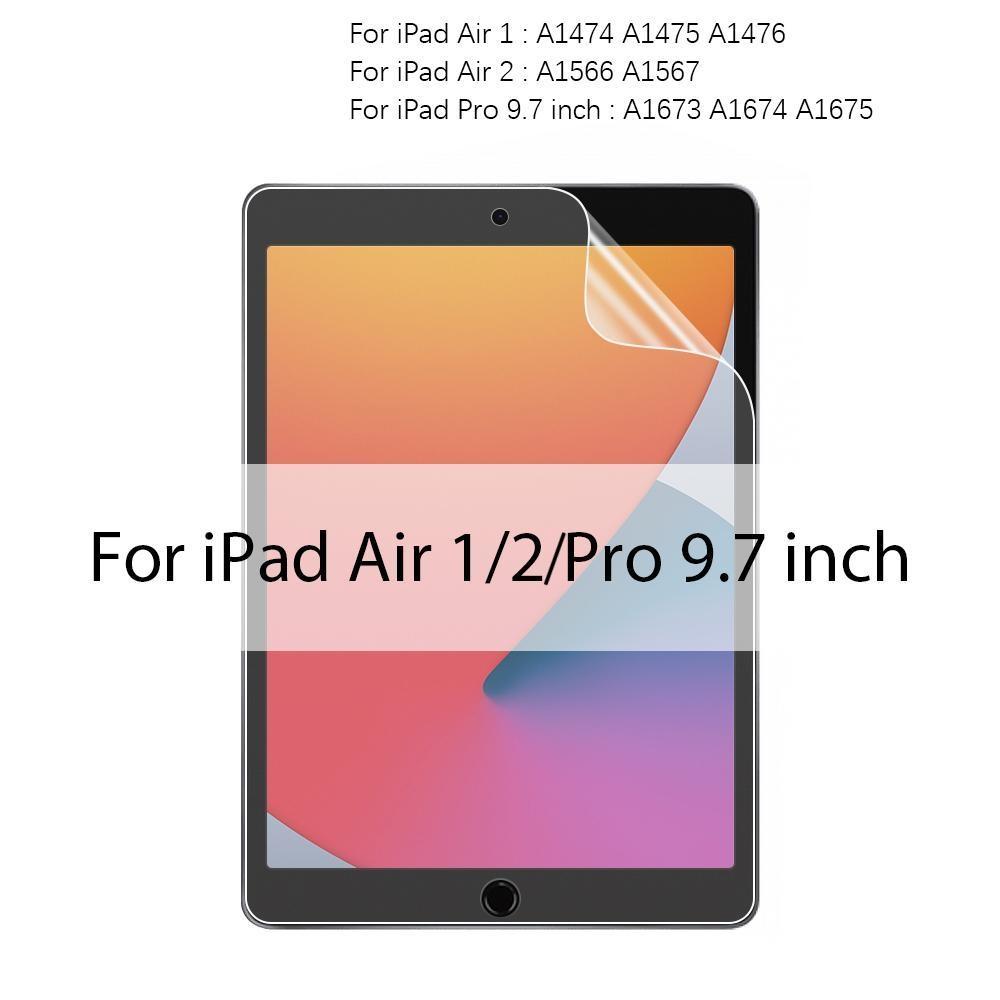 Hydrogel Film For Ipad Air 5 4 9th 10 10th Generation 10.9 Screen Protector For Ipad 11 4th 12.9 6th 12 9 7 8th 10.2 Accessories