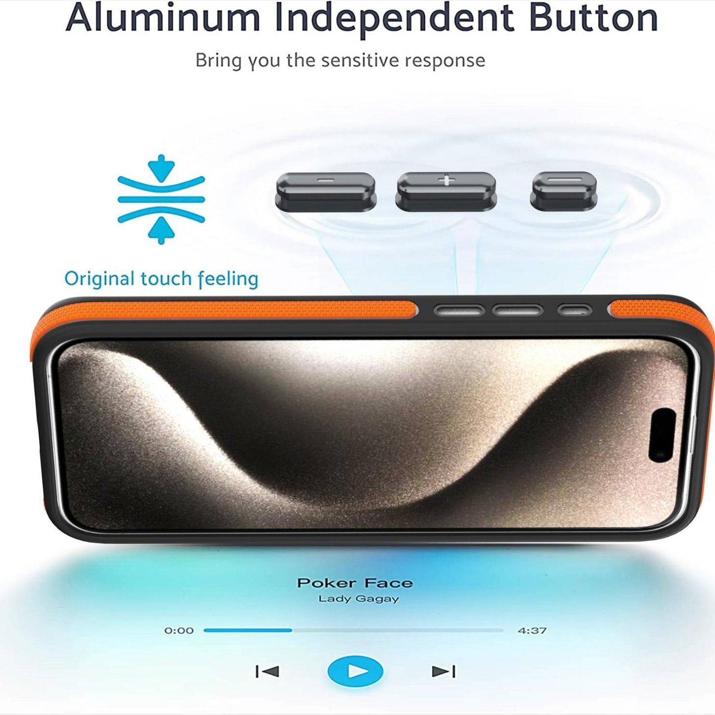 For iPhone 16 15 14 13 12 Pro Max Case, Matte Camera Protection, Luxury Elegant Case Camera Shockproof Hard Cover