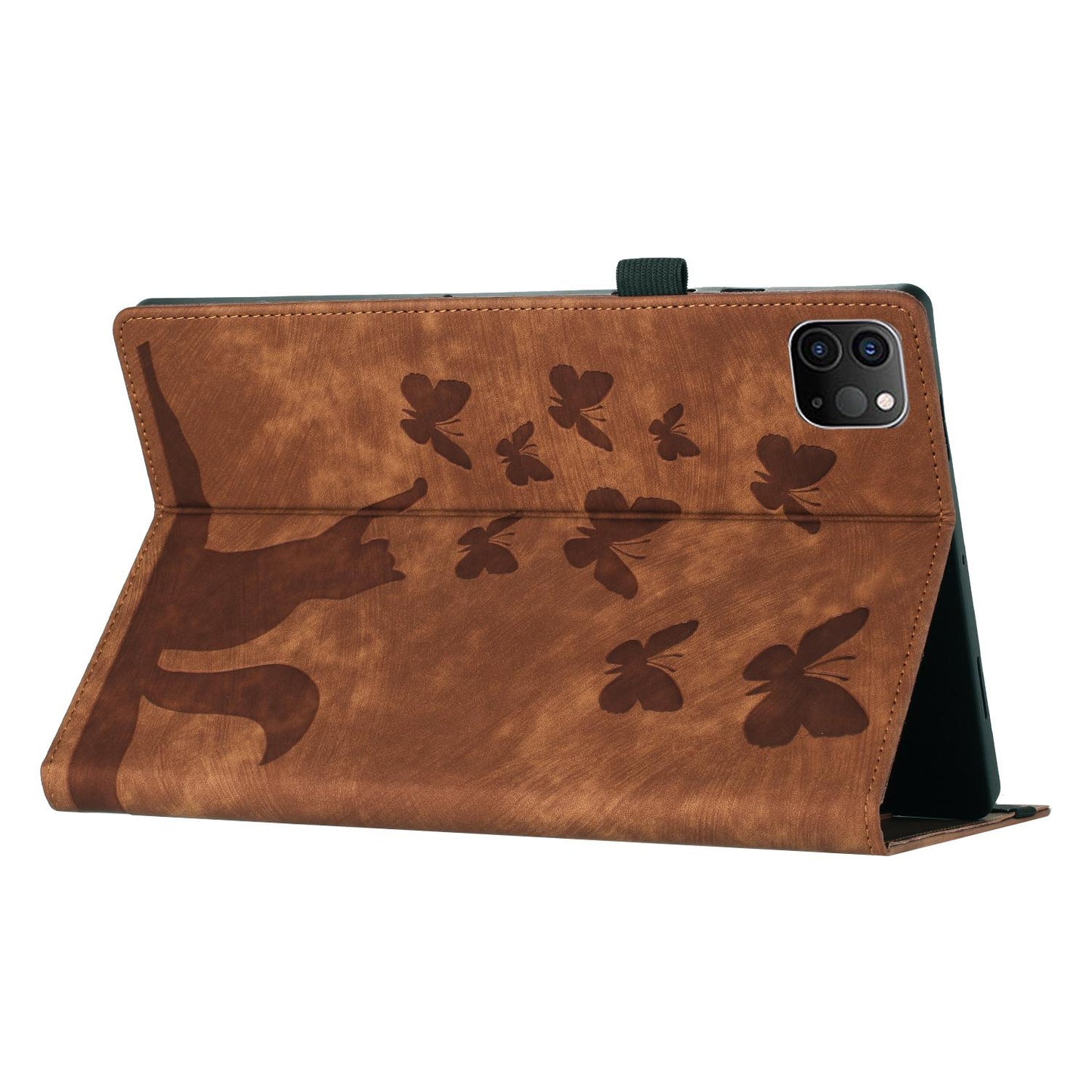 Butterfly Cat Case for Ipad Case Pro 13 11 2024 12.9 9 10 10th 9 9th Generation Air 5 4 3 2 1 Mini 6 Soft TPU Tablet Cover