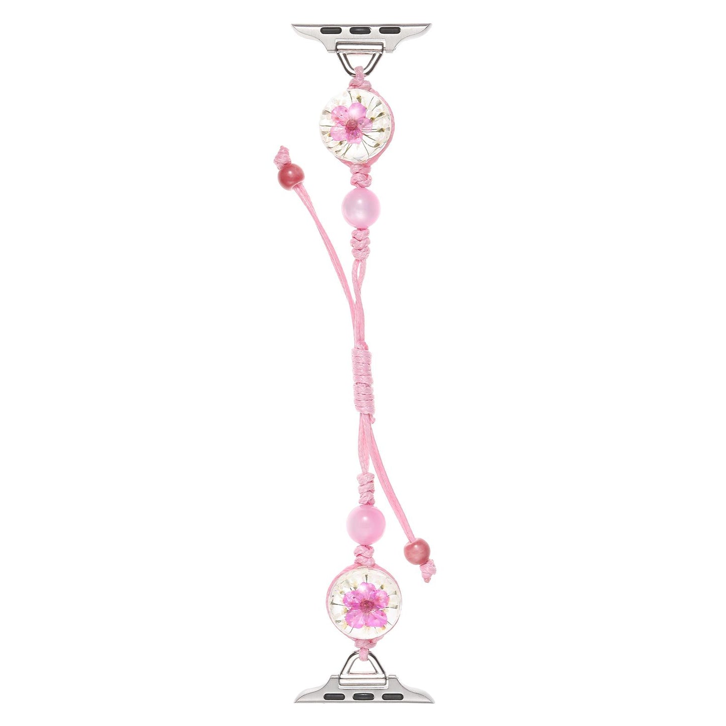 Crystal Flower Chain Metal Strap for Apple Watch 44mm Band 45 42 38 41 Ultra 49mm Link Bracelet for IWatch Series 9 8 7 6 SE 5 4