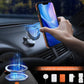 Two-Tone Matte Transparent Anti-Dust Anti-Fall Bumper Shockproof Strong Magnetic Phone Case With Metal Camera Kickstand for iPhone 16ProMax 16 15 14 13 12 11 XR Bumper Hard Cover