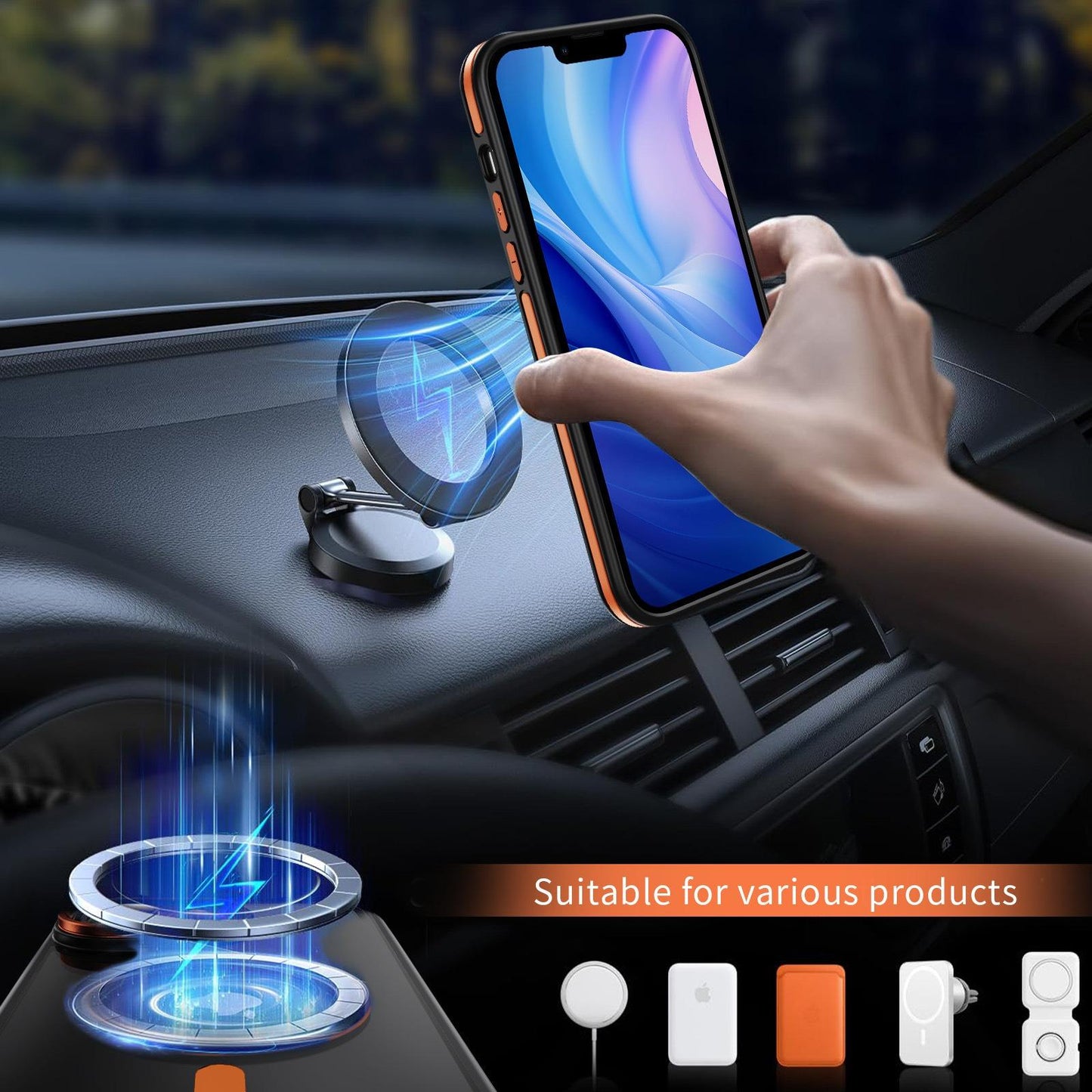 Two-Tone Matte Transparent Anti-Dust Anti-Fall Bumper Shockproof Strong Magnetic Phone Case With Metal Camera Kickstand for iPhone 16ProMax 16 15 14 13 12 11 XR Bumper Hard Cover